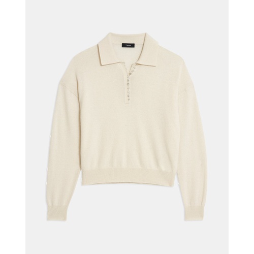 띠어리 Polo Sweater in Cashmere