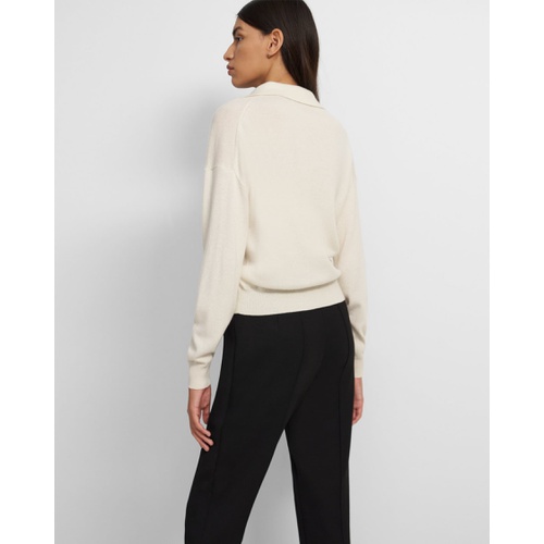 띠어리 Polo Sweater in Cashmere