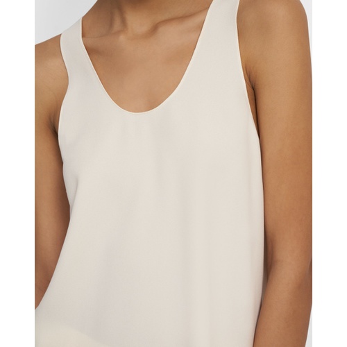 띠어리 Scoop-Neck Tank in Eco Rosina Crepe