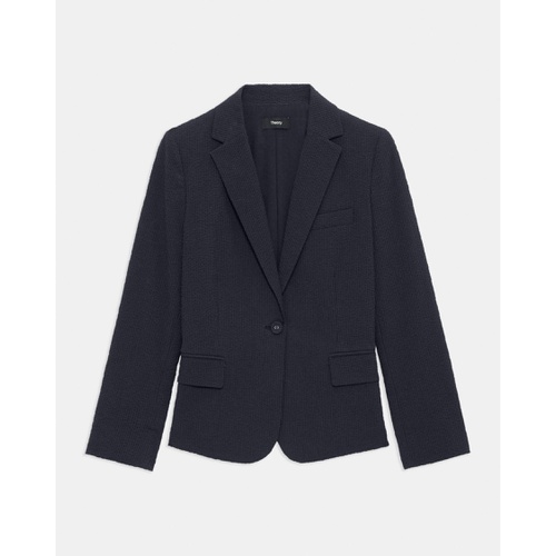 띠어리 Shrunken Blazer in Seersucker