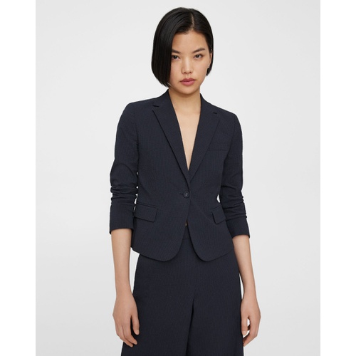 띠어리 Shrunken Blazer in Seersucker