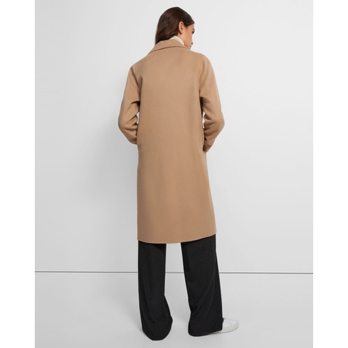 띠어리 Overcoat in Double-Face Wool-Cashmere