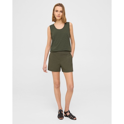 띠어리 Easy Tank Top in Organic Slub Cotton