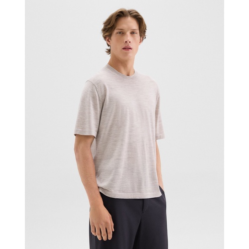 띠어리 Relaxed Tee in Regal Wool