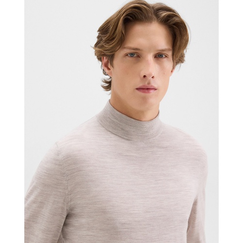 띠어리 Mock Neck Sweater in Regal Wool