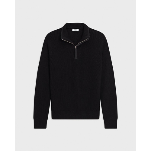 띠어리 Quarter-Zip Pullover in Nylon-Wool