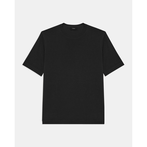 띠어리 Basic Tee in Regal Wool