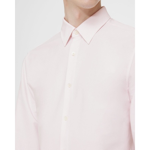 띠어리 Sylvain Shirt in Striped Cotton Blend