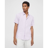 Irving Short-Sleeve Shirt in Relaxed Linen