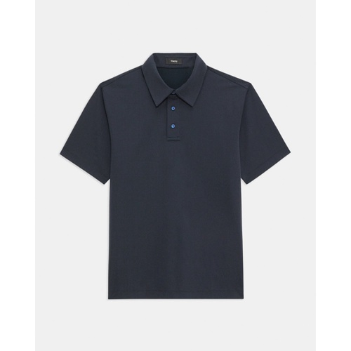 띠어리 Ronan Polo Shirt in Structure Knit