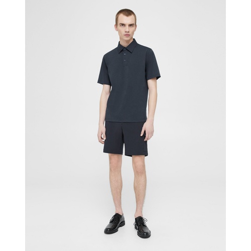 띠어리 Ronan Polo Shirt in Structure Knit