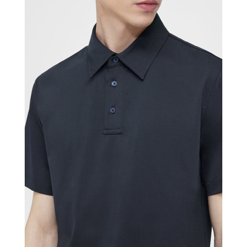 띠어리 Ronan Polo Shirt in Structure Knit