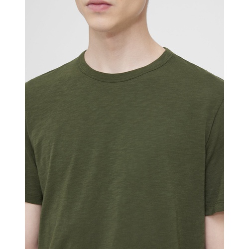 띠어리 Essential Tee in Cosmos Slub Cotton