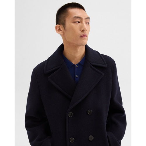 띠어리 Peacoat in Recycled Wool