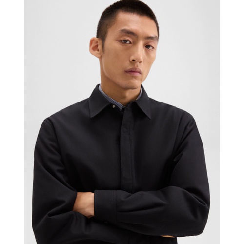 띠어리 Coach Jacket in Gabardine