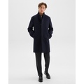 Belvin Coat in Recycled Wool-Blend Melton