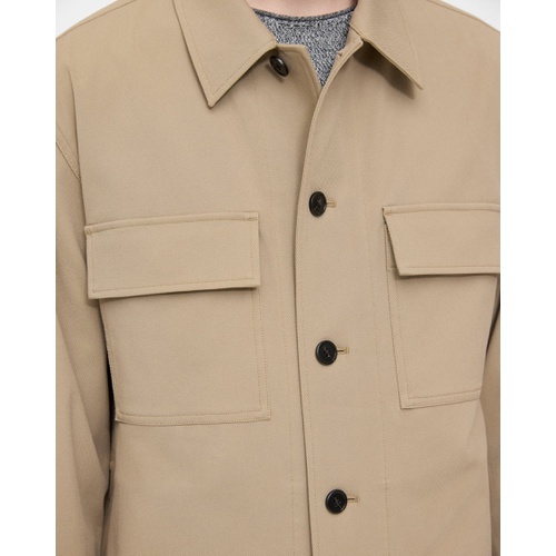 띠어리 Clyfford Shirt Jacket in Neoteric Twill