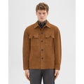 Closson Military Jacket in Suede