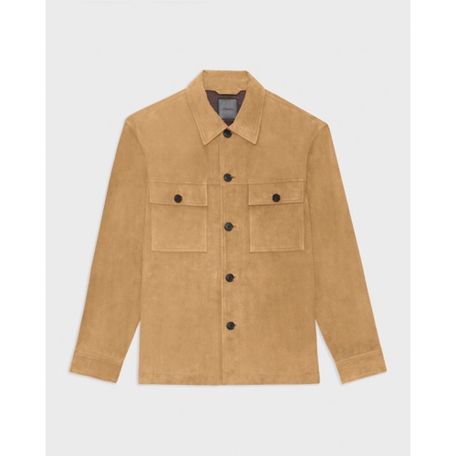 띠어리 Closson Military Jacket in Suede