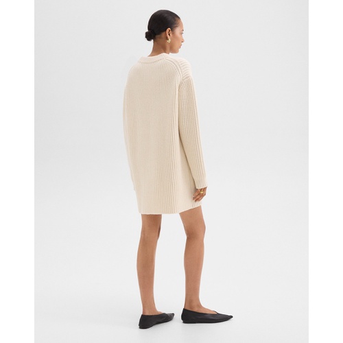 띠어리 Mini Sweater Dress in Merino Wool