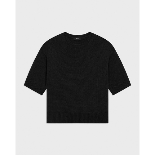 띠어리 Cropped Tee in Cashmere