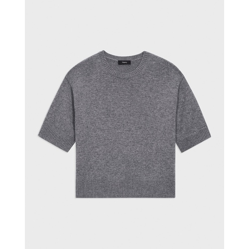 띠어리 Cropped Tee in Cashmere