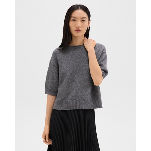 띠어리 Cropped Tee in Cashmere