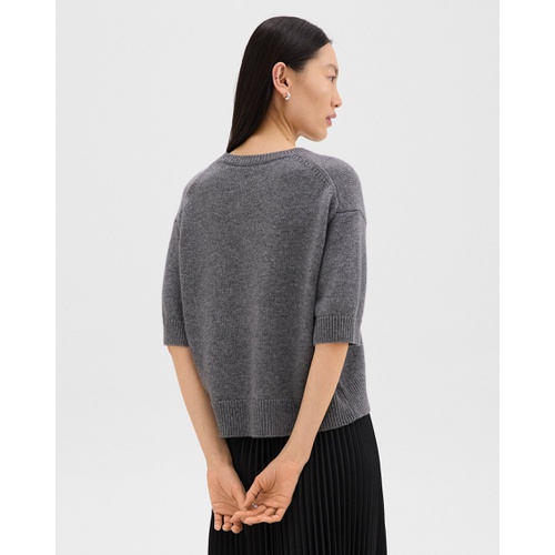 띠어리 Cropped Tee in Cashmere