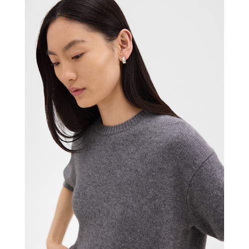 띠어리 Cropped Tee in Cashmere