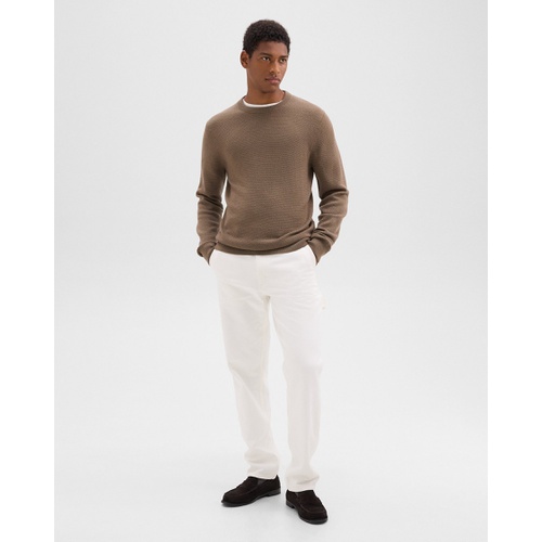 띠어리 Maden Crewneck Sweater in Merino Wool