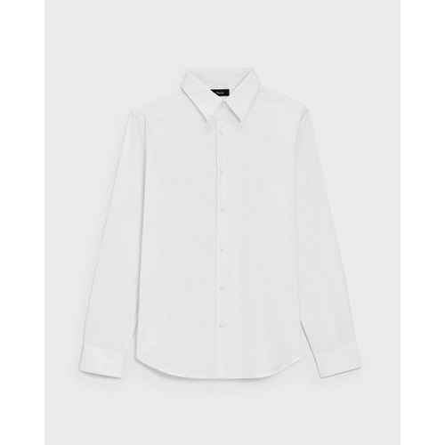 띠어리 Sylvain Shirt in Stretch Cotton-Blend