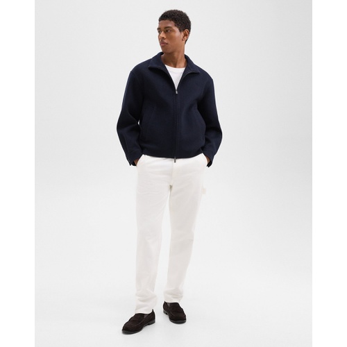 띠어리 Straight Jacket in Double-Face Wool-Cashmere