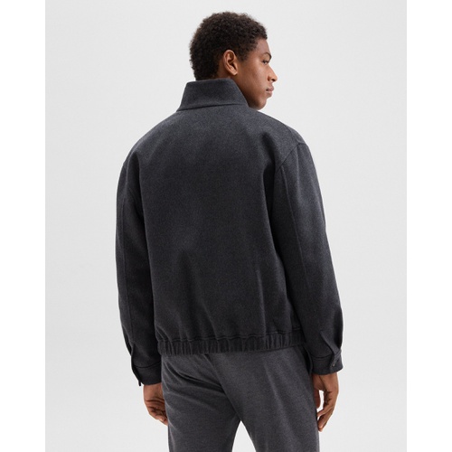 띠어리 Straight Jacket in Double-Face Wool-Cashmere