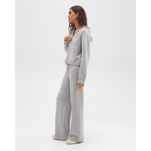 띠어리 Track Pant in Felted Wool-Cashmere