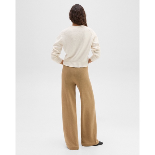 띠어리 Track Pant in Felted Wool-Cashmere