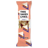 This Bar Saves Lives This Saves Lives Chewy Granola Bars, PB&J, 12 Pack, Gluten Free Snack Bars, Healthy Snacks for Adults, Healthy Snacks for Kids, Individually Wrapped, Non GMO, Kosher, 1.4oz Bars