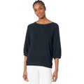 Three Dots Raglan Hacci Sweatshirt