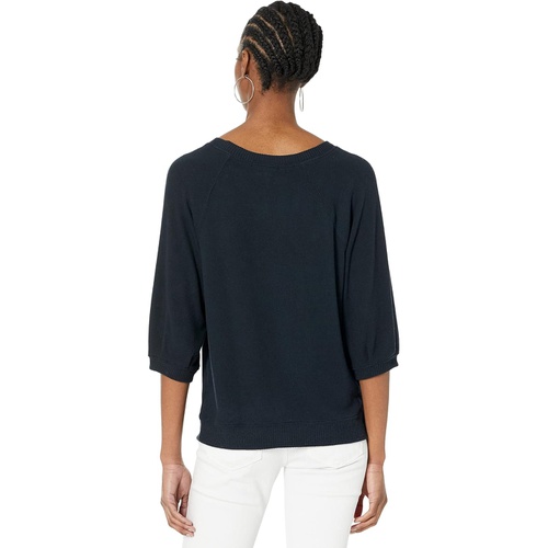  Three Dots Raglan Hacci Sweatshirt