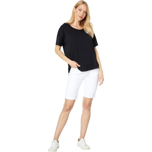  Three Dots Recycled High-Low Boxy Tee