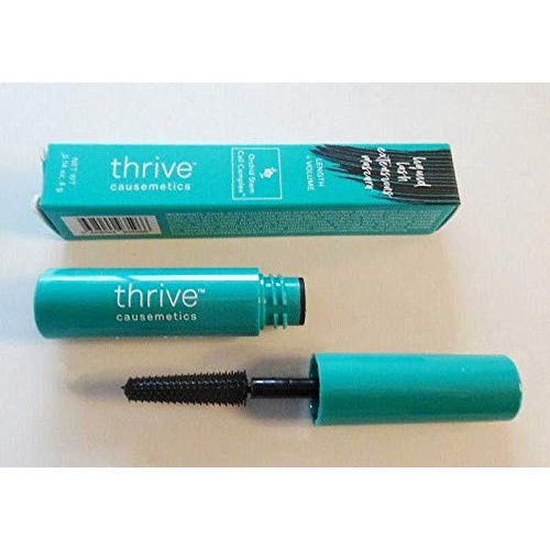  Thrive Causemetics Liquid Lash extensions mascara, Brynn rich black, TRAVEL SIZE 0.14 oz