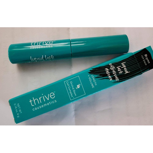  Thrive Causemetics Liquid Lash extensions mascara, Brynn rich black, TRAVEL SIZE 0.14 oz