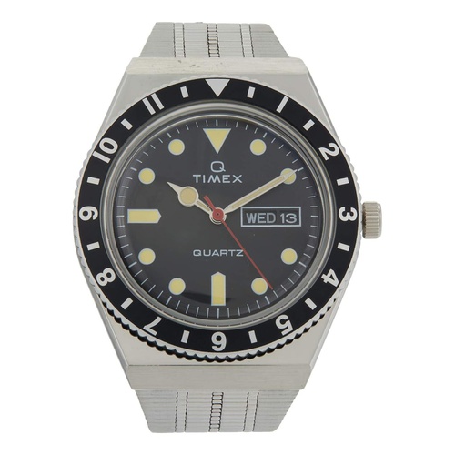  38 mm Q Timex Color Series Stainless Steel Case
