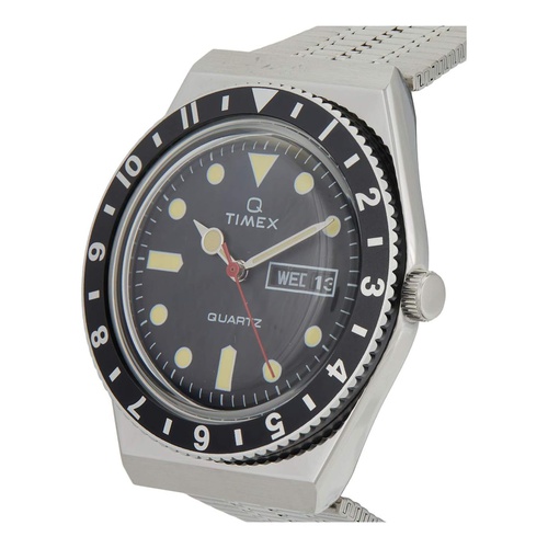  38 mm Q Timex Color Series Stainless Steel Case