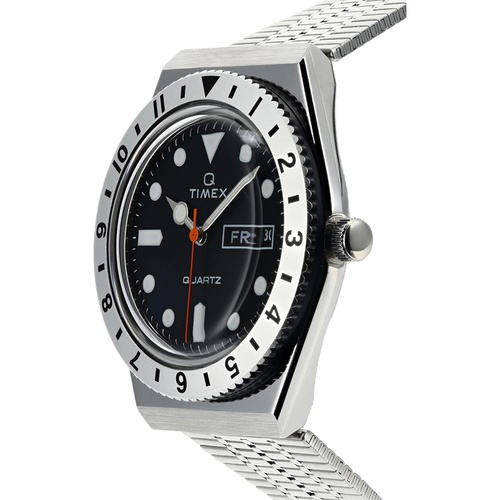  38 mm Q Timex Color Series Stainless Steel Case