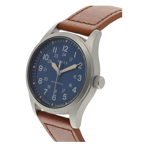  Timex 38 mm Expedition North Field Post Mechanical Eco-Friendly Leather Strap Watch