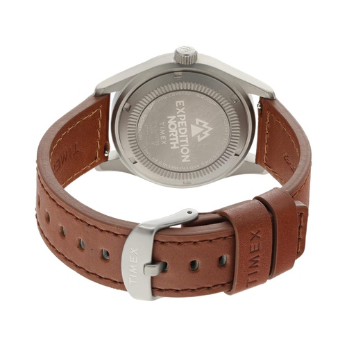  Timex 38 mm Expedition North Field Post Mechanical Eco-Friendly Leather Strap Watch