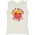 Tiny Whales Dont Worry Be Happy Tank Top (Toddler/Little Kids/Big Kids)