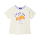 Tiny Whales Kind Is Cool Smiling Mushroom Graphic Boxy Shirt (Toddleru002FLittle Kidsu002FBig Kids)