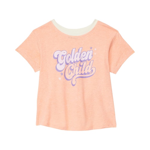  Tiny Whales Golden Child Graphic Boxy Shirt (Toddleru002FLittle Kidsu002FBig Kids)