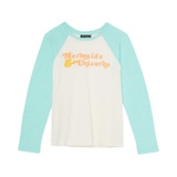 Tiny Whales Mermaids and Unicorns Two-Tone Raglan Shirt (Toddleru002FLittle Kidsu002FBig Kids)
